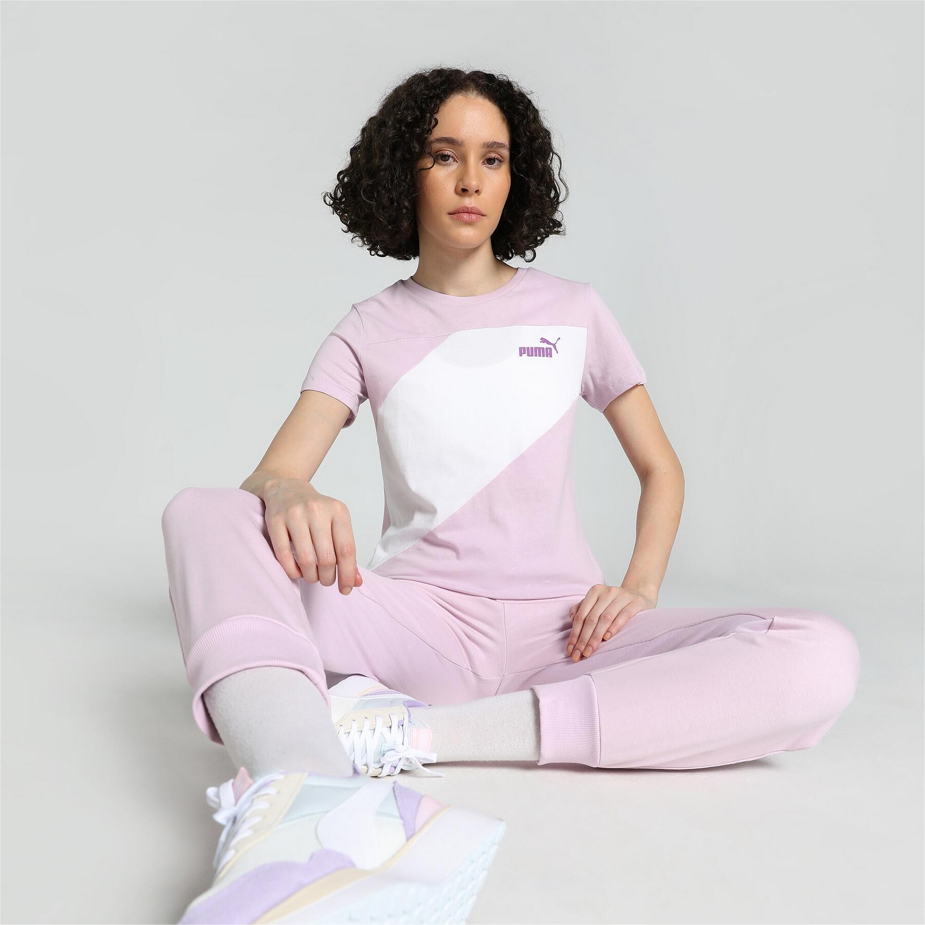 Camiseta PUMA POWER Mujer PUMA Grape Mist Purple 7/7