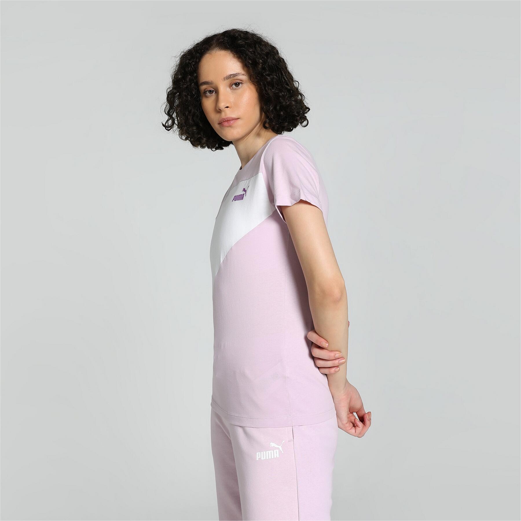 Camiseta PUMA POWER Mujer PUMA Grape Mist Purple 4/7