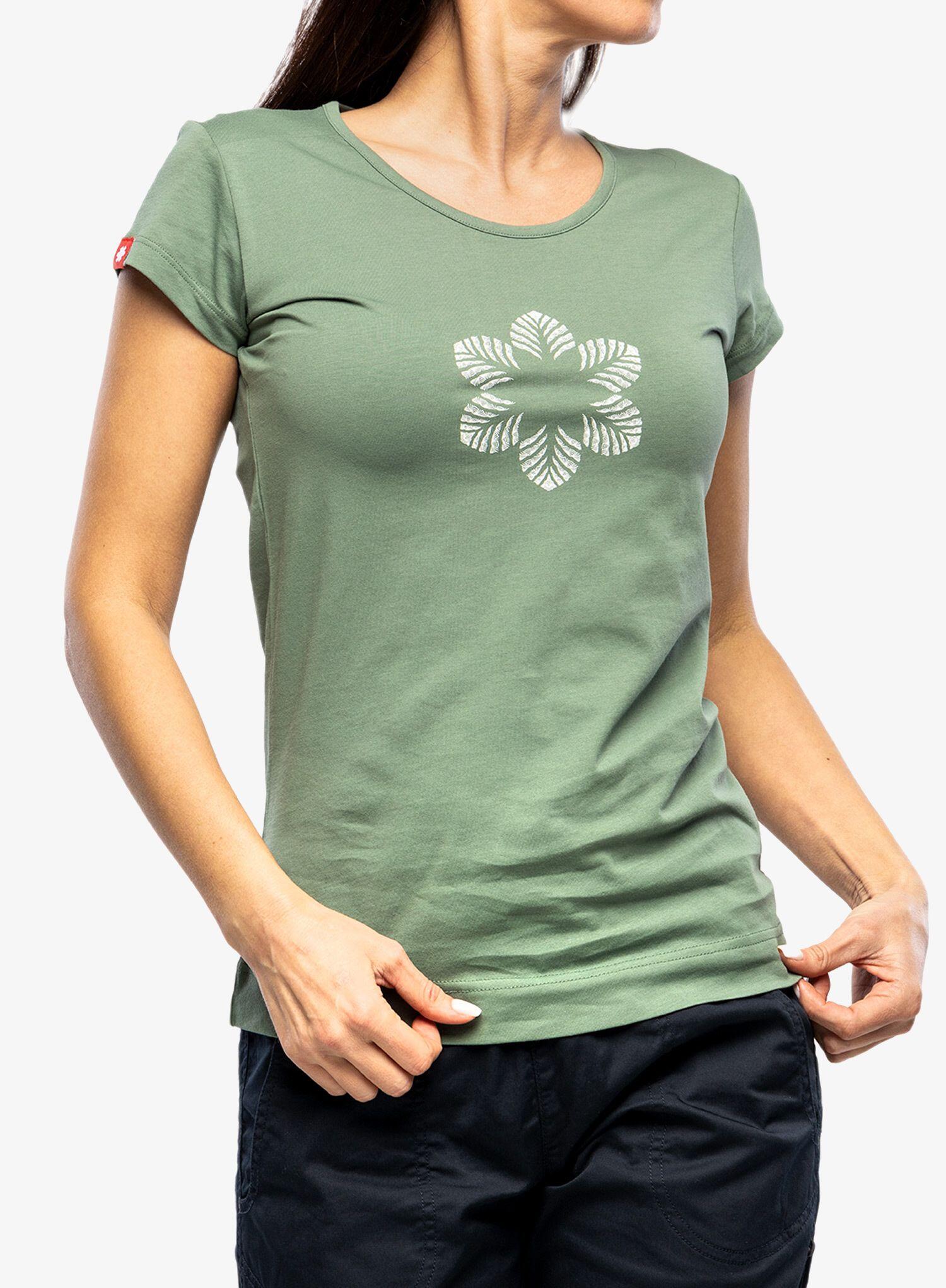 T-shirt da donna Ocun Classic T Organic Flower 3/5