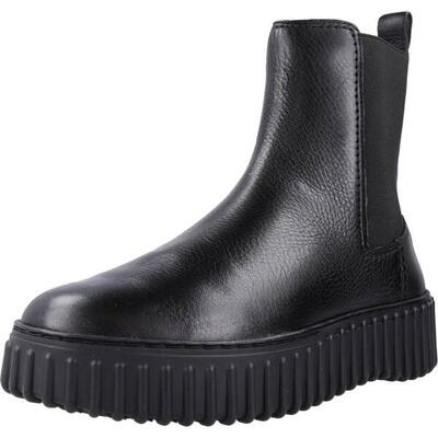 Enkellaarsjes torhill maple black leather