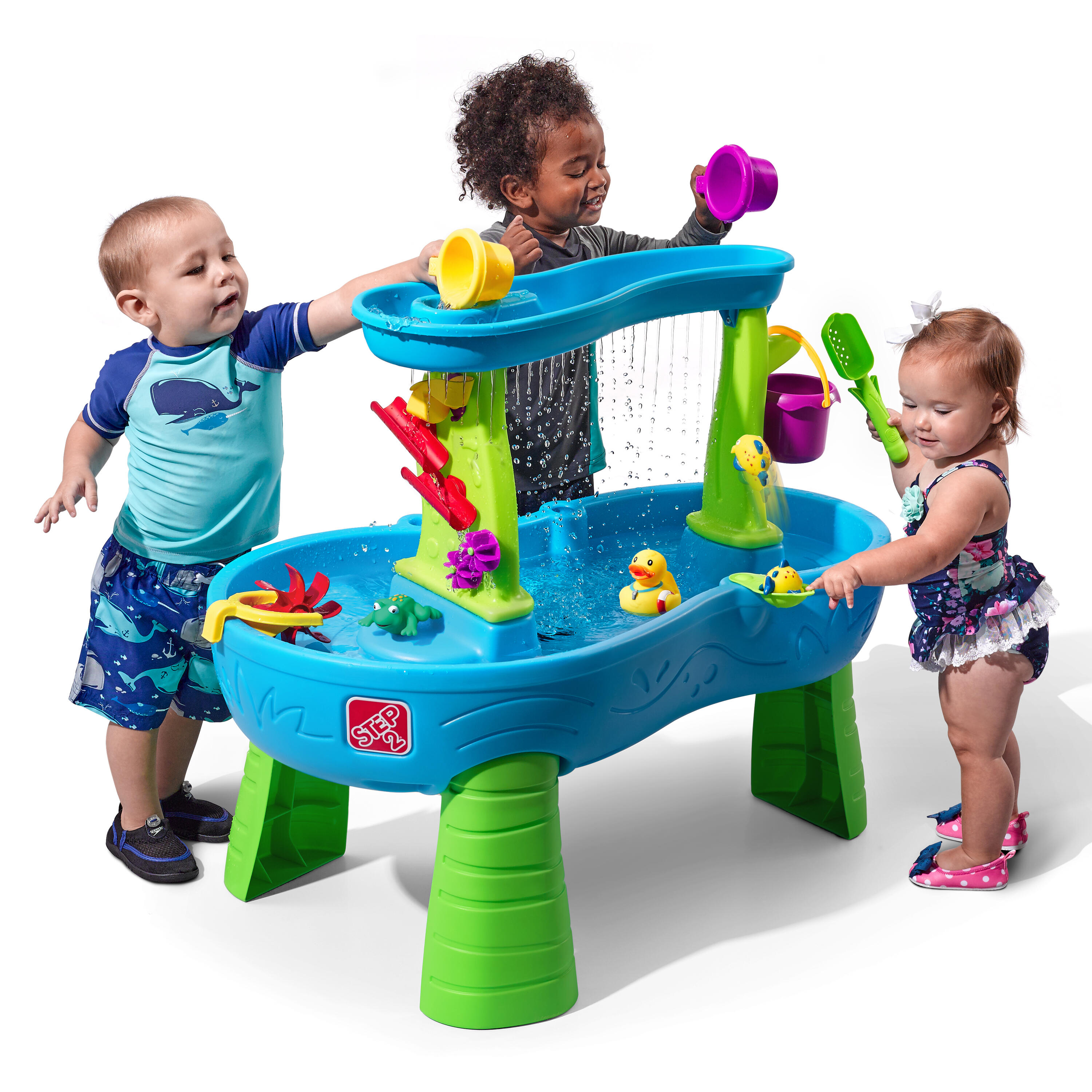 Water table, Rain Showers Splash, Blue & Green, 13 accessories 4/7