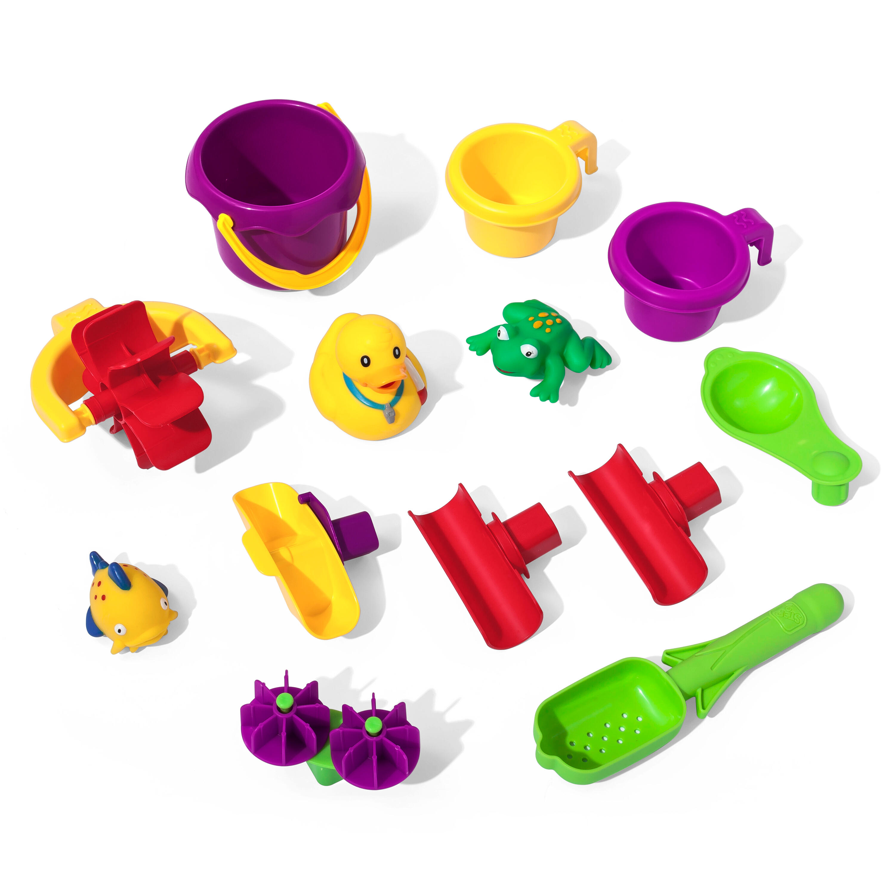 Water table, Rain Showers Splash, Blue & Green, 13 accessories 2/7