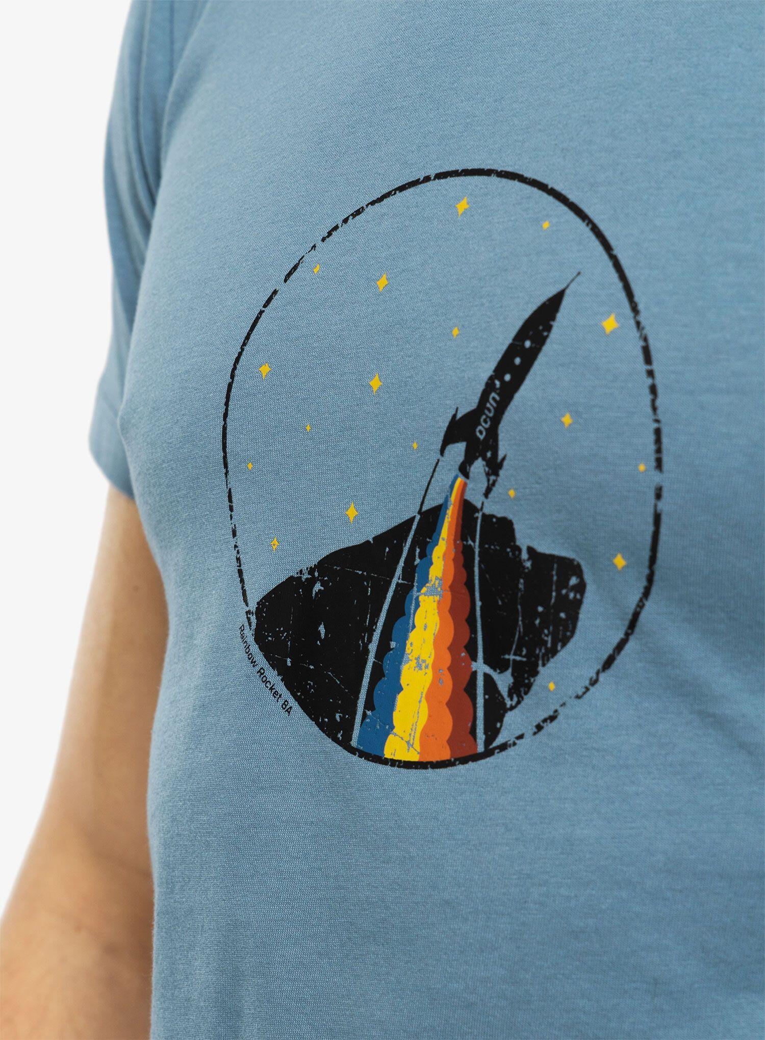 T-shirt Ocun Classic T Organic Rainbow Rocket 5/5