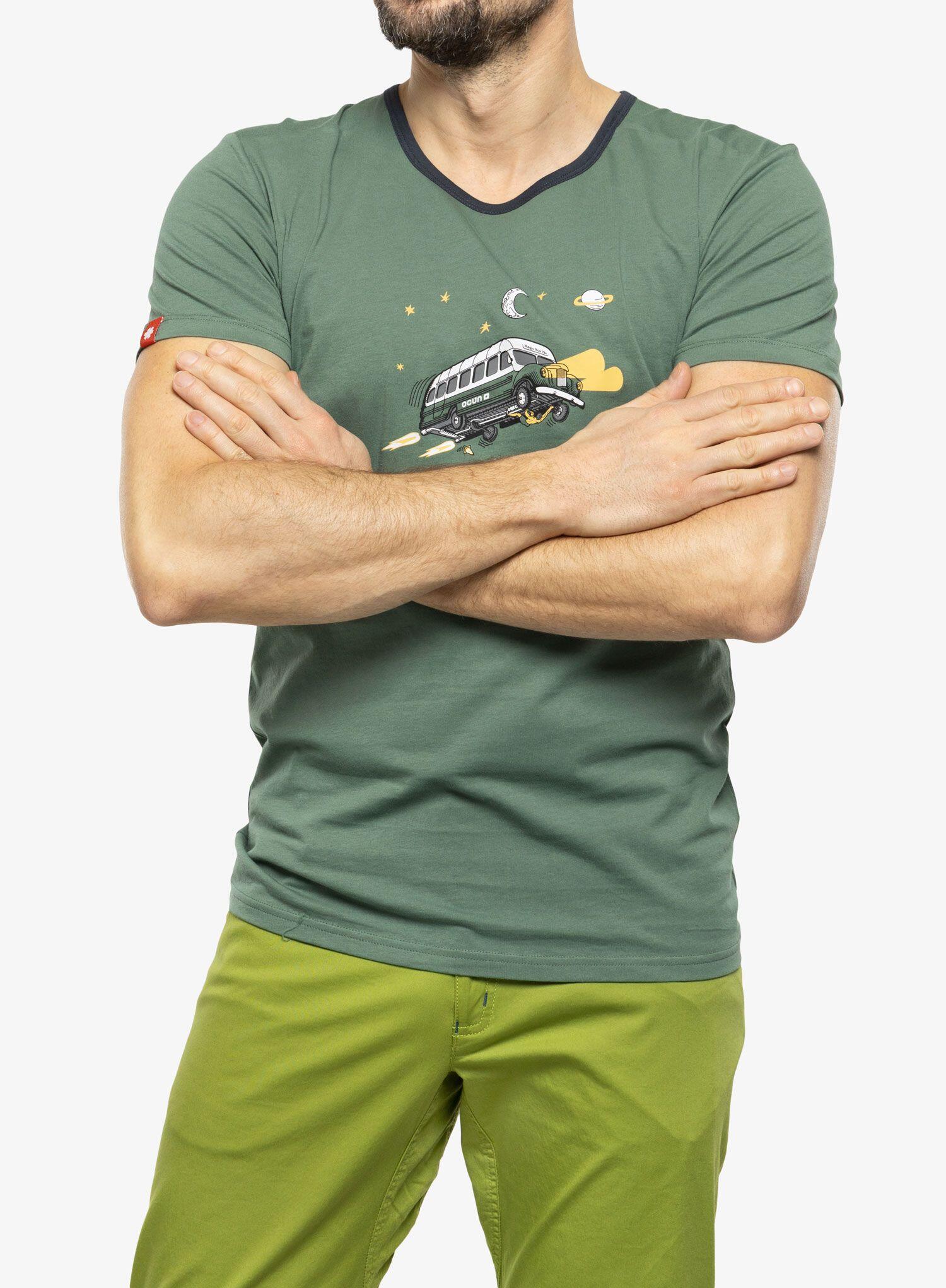 T-shirt Ocun Classic T Organic Magic Bus 3/5