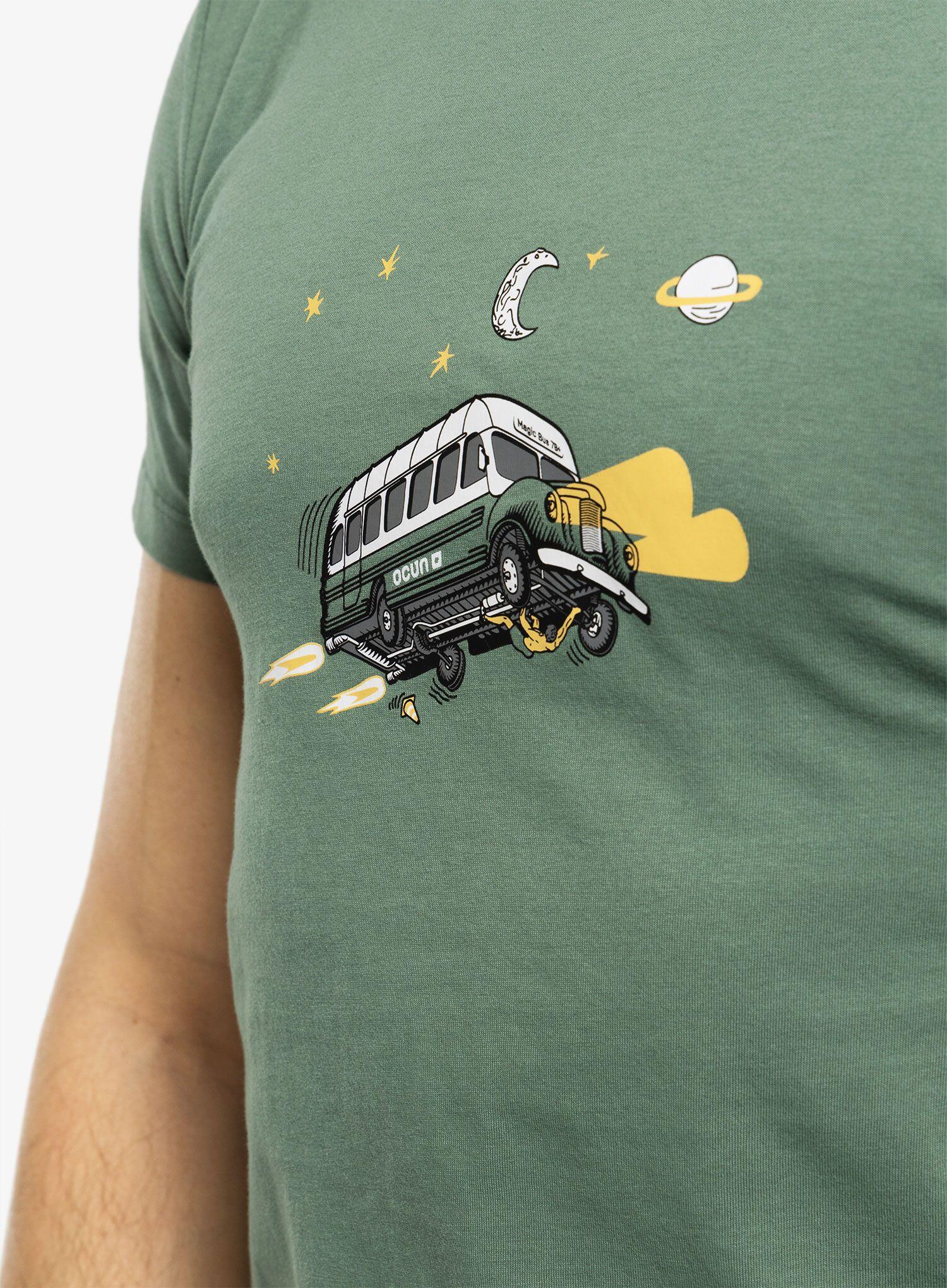 T-shirt Ocun Classic T Organic Magic Bus 5/5