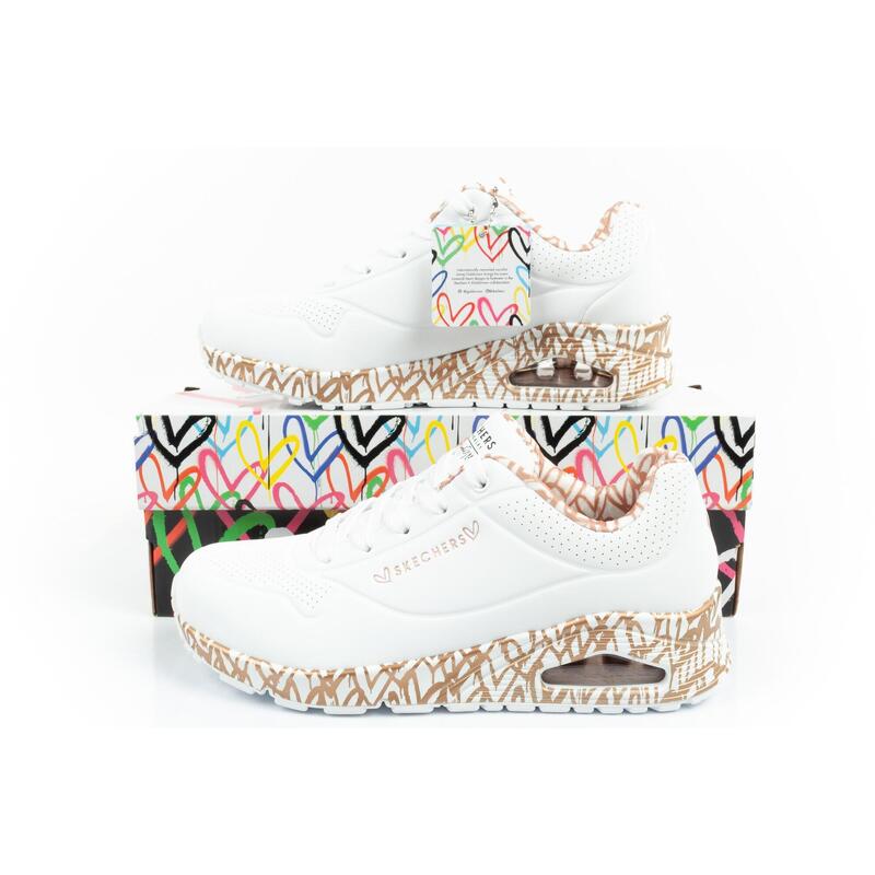 Buty sportowe damskie Skechers Uno - Loving Love