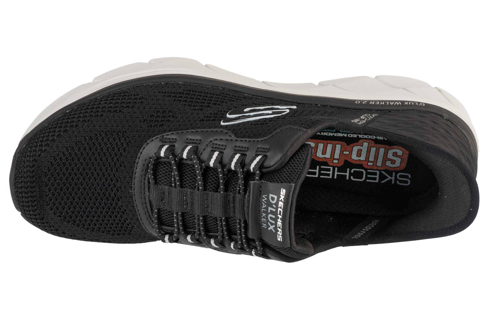 Buty sportowe Sneakersy męskie, Slip-ins: D'Lux Walker 2.0 - Rezinate 3/4