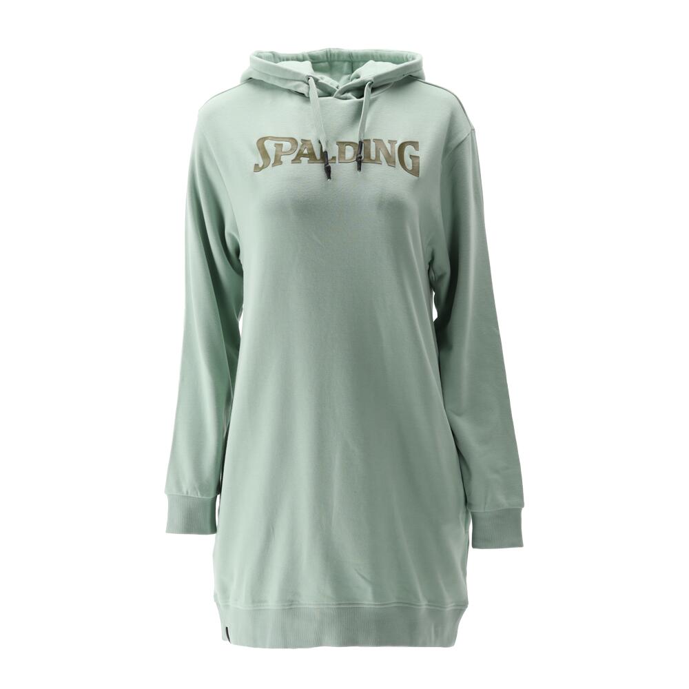 Spalding - Robe A Capuche De Basket Femme Light Green-khaki Spalding - Jupe - Vert - 40 M - Decathlon