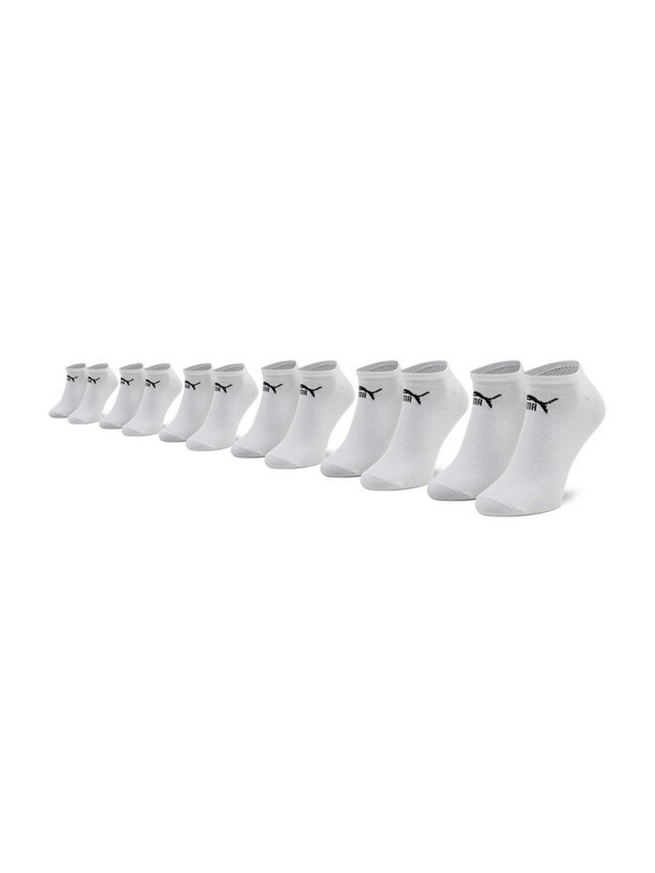 Puma Unisex Sneaker Socken knöchelhoch für Damen Herren 6er Pack 2/2