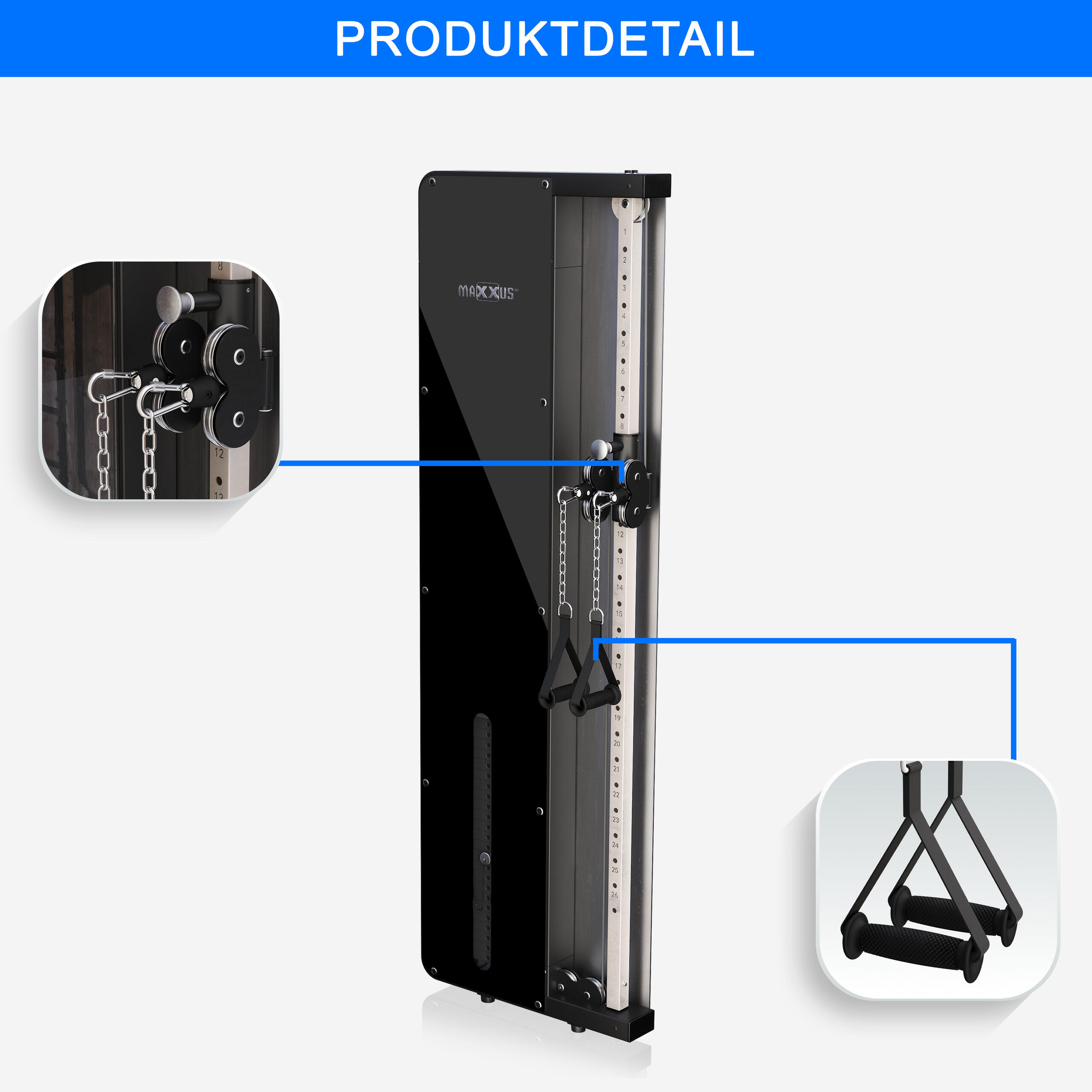 Gorilla Sports MAXXUS krachtstation SmartGym H1 2/7
