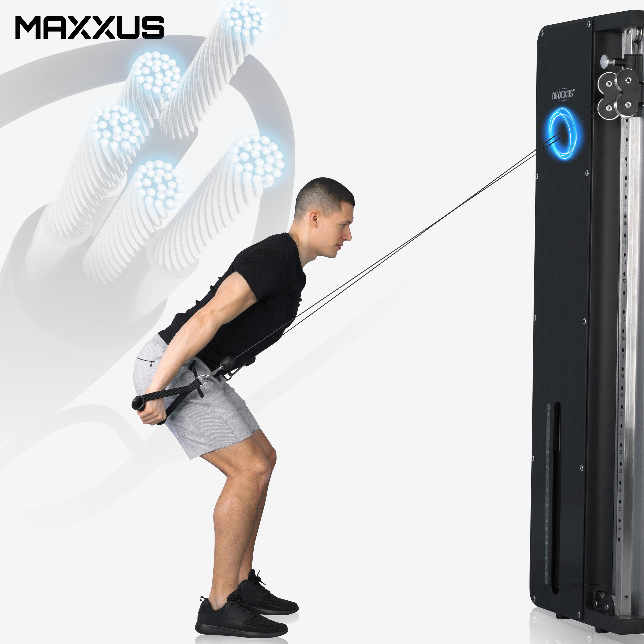 Gorilla Sports MAXXUS krachtstation SmartGym H1 4/7