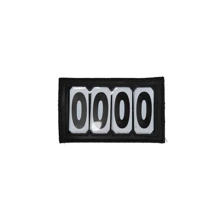 Uchwyt na numer rejestracyjny pvc velcro Kentucky 4 numéros