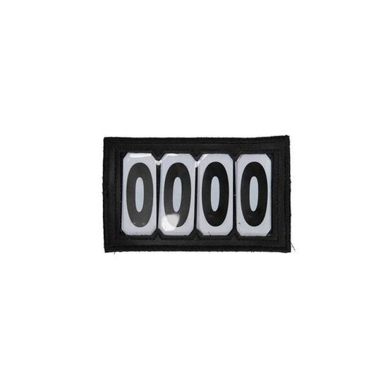 Uchwyt na numer rejestracyjny pvc velcro Kentucky 4 numéros