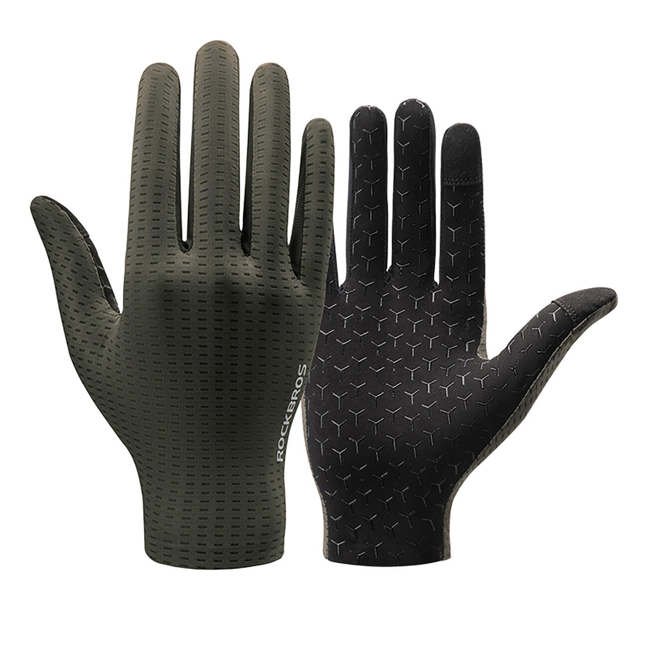 ROCKBROS Rockbros atmungsaktive, volle Fahrradhandschuhe
