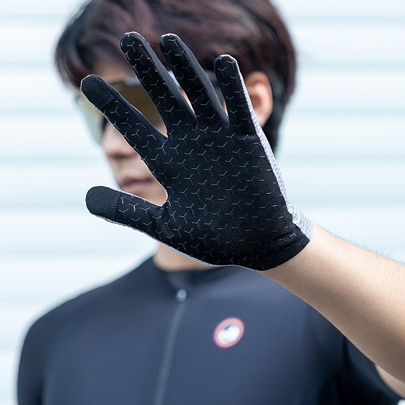 Guanti da ciclismo Rockbros traspiranti e completi 5/6