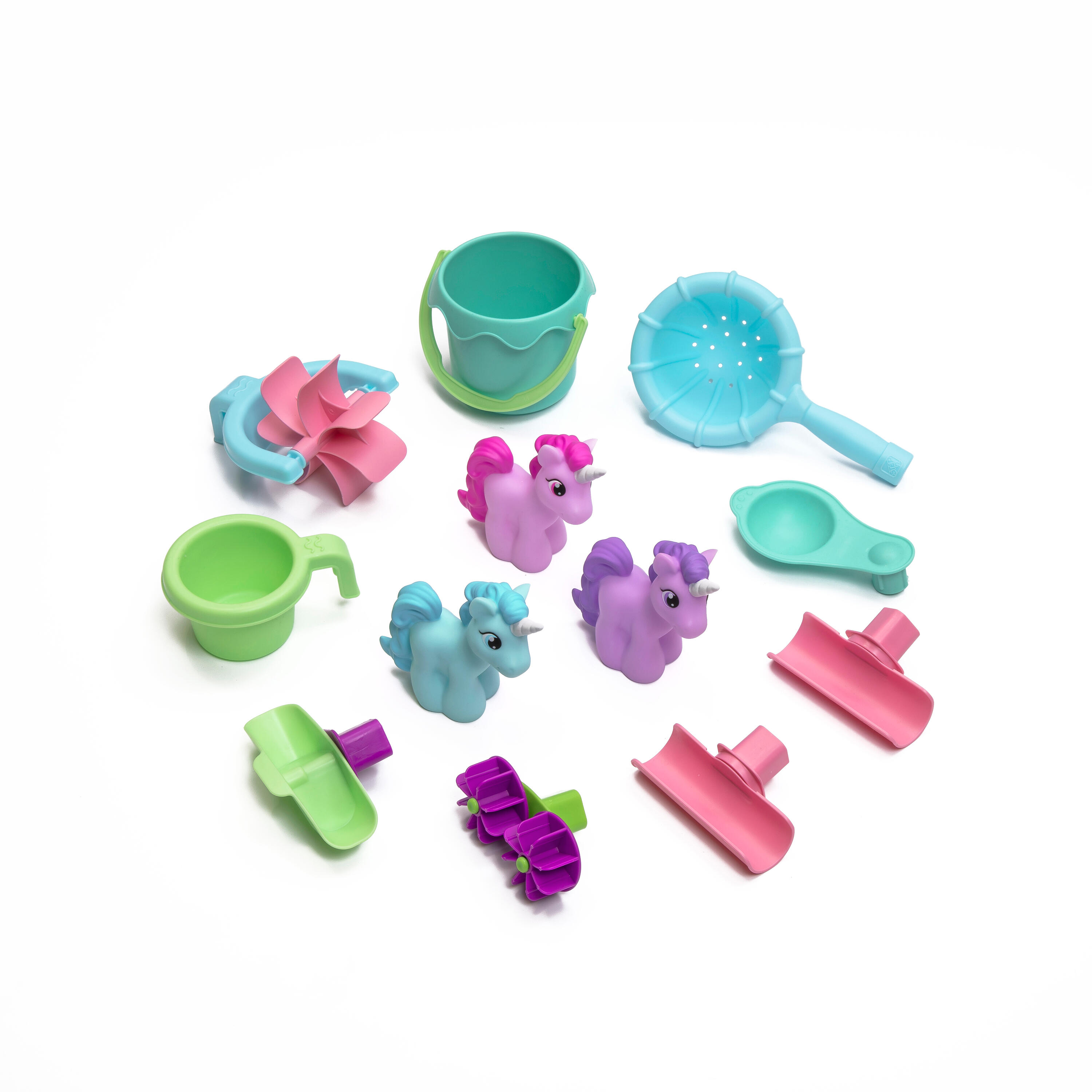 Water Table Rain Showers & Unicorns with 13 Accessories 2/7