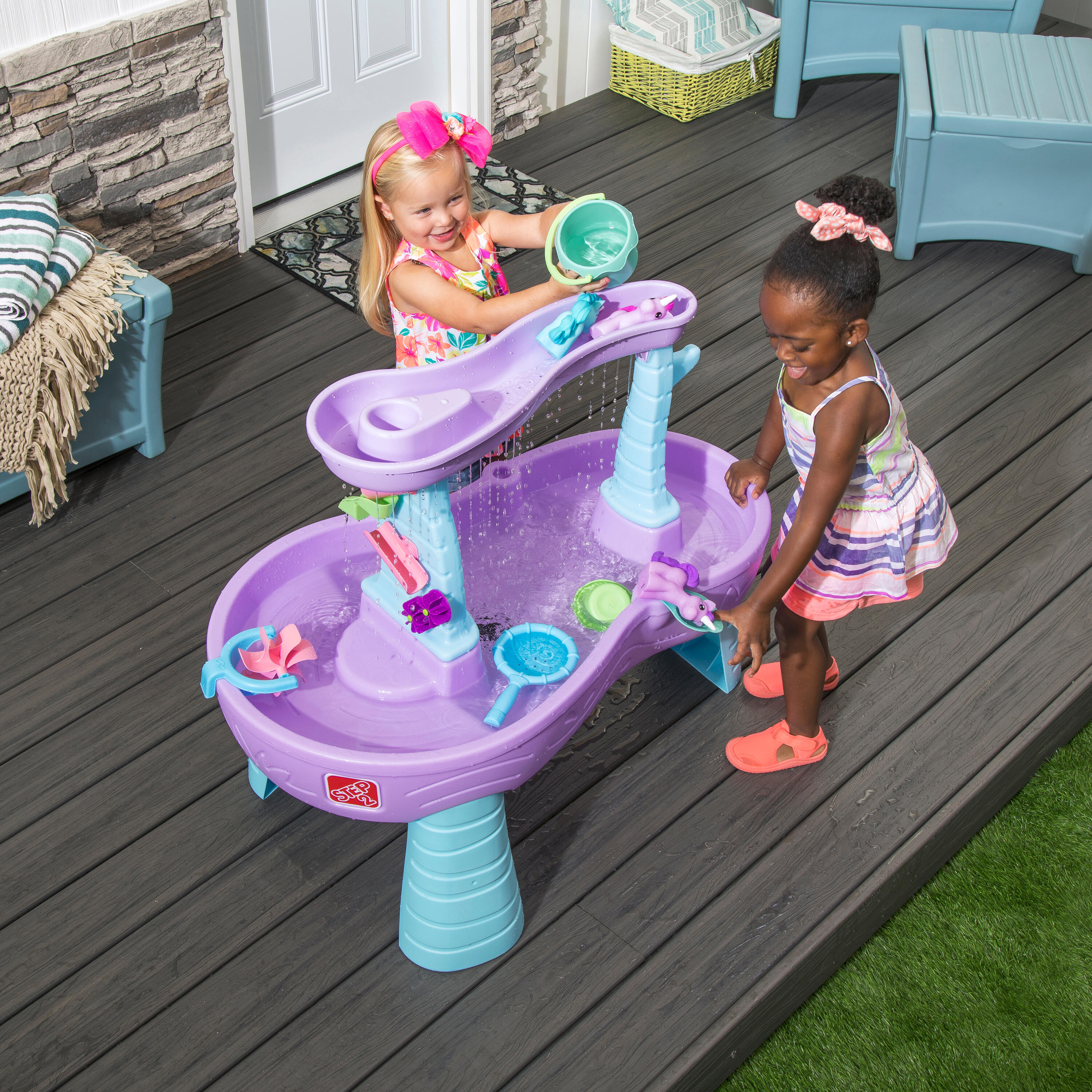 Water Table Rain Showers & Unicorns with 13 Accessories 6/7