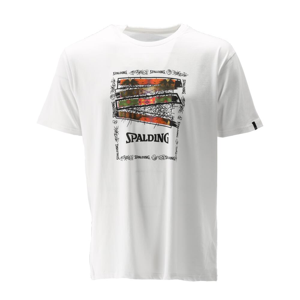 Spalding - Tee-shirt Ascend Homme De Basket Spalding - T-shirt Manches Courtes - Blanc - 48 Xl - Decathlon