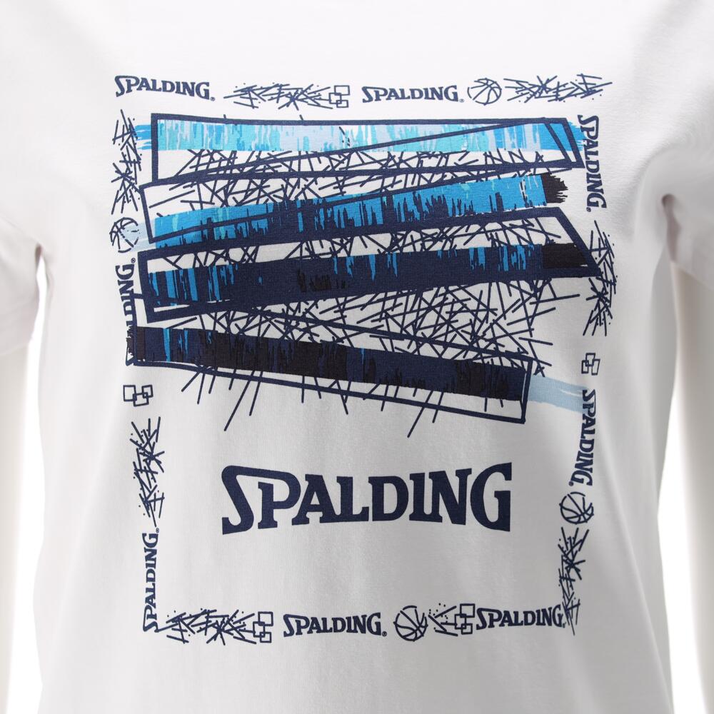 Dames-T-shirt Spalding Logo 2/5