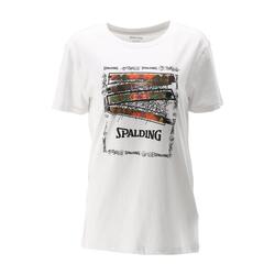 TEE-SHIRT ASCEND FEMME DE BASKET Spalding
