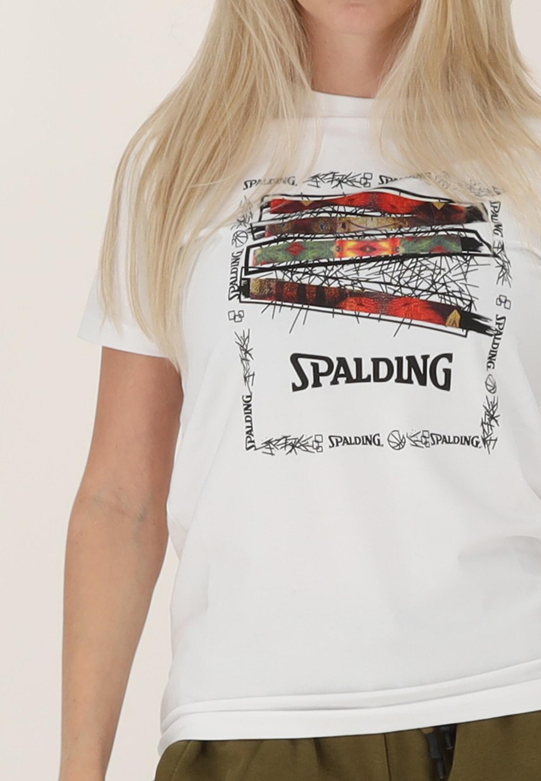 TEE-SHIRT ASCEND FEMME DE BASKET Spalding 3/5