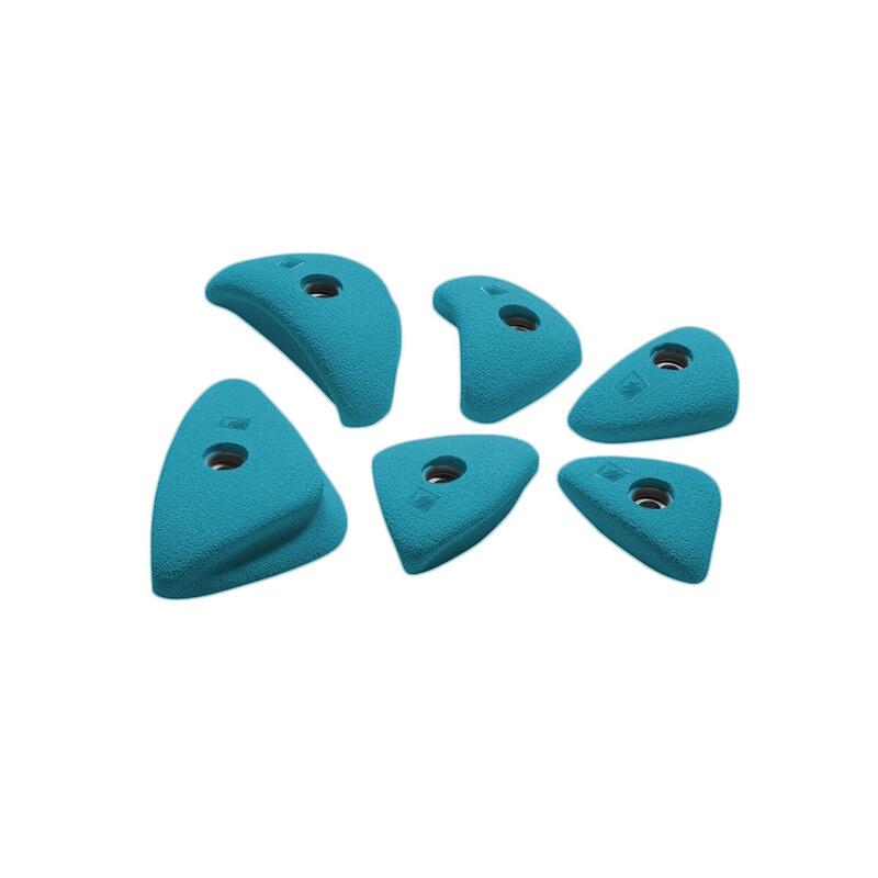 Chwyty wspinaczkowe Ocun Holds Set 4 Edges - blue