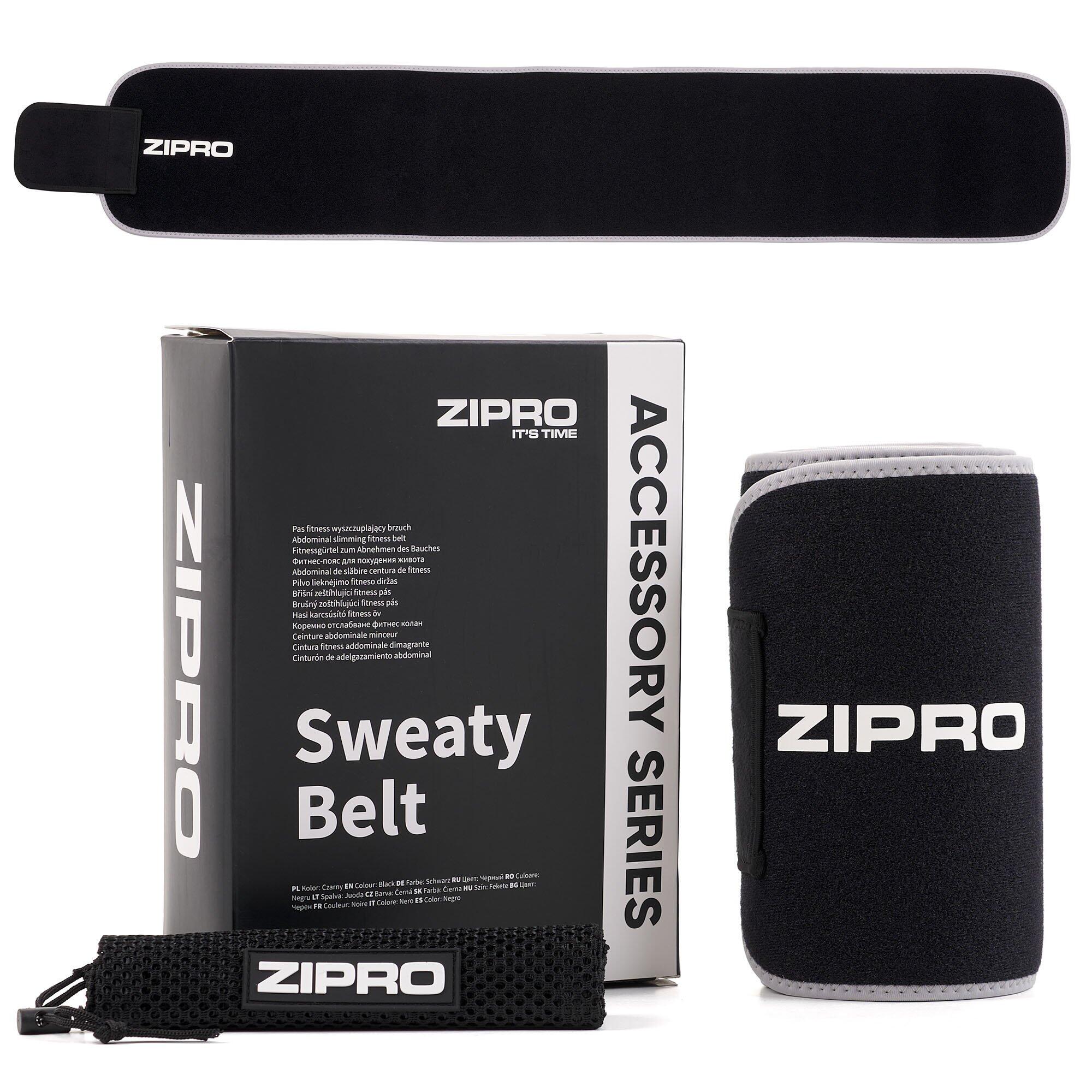 Pas neoprenowy Zipro wyszczuplający brzuch do ćwiczeń lędźwiowy 110x20cm