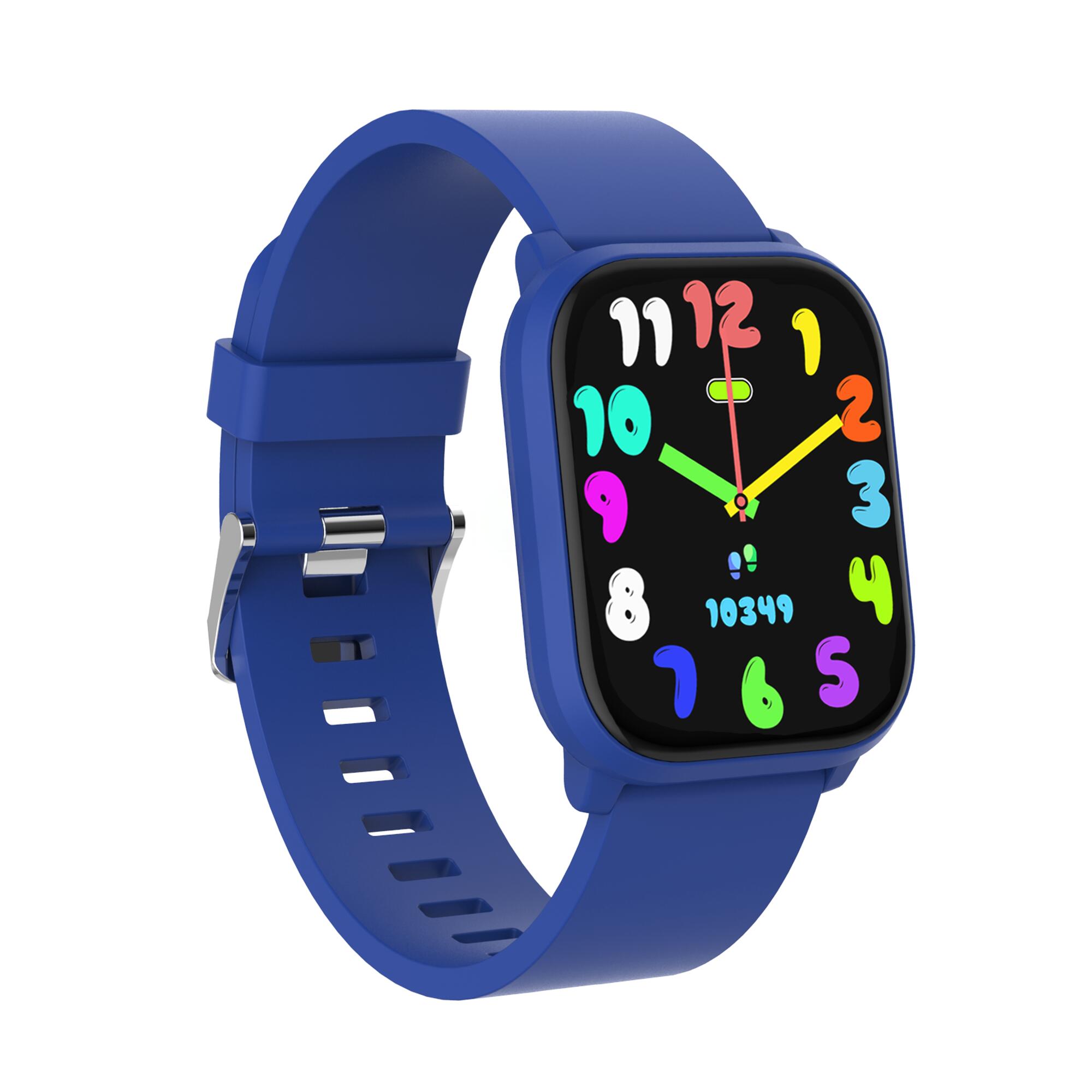 Smartwatch - Kids - Bellen/SMS/Whatsapp - 130+ sportmodi - SWK120BU 1/7