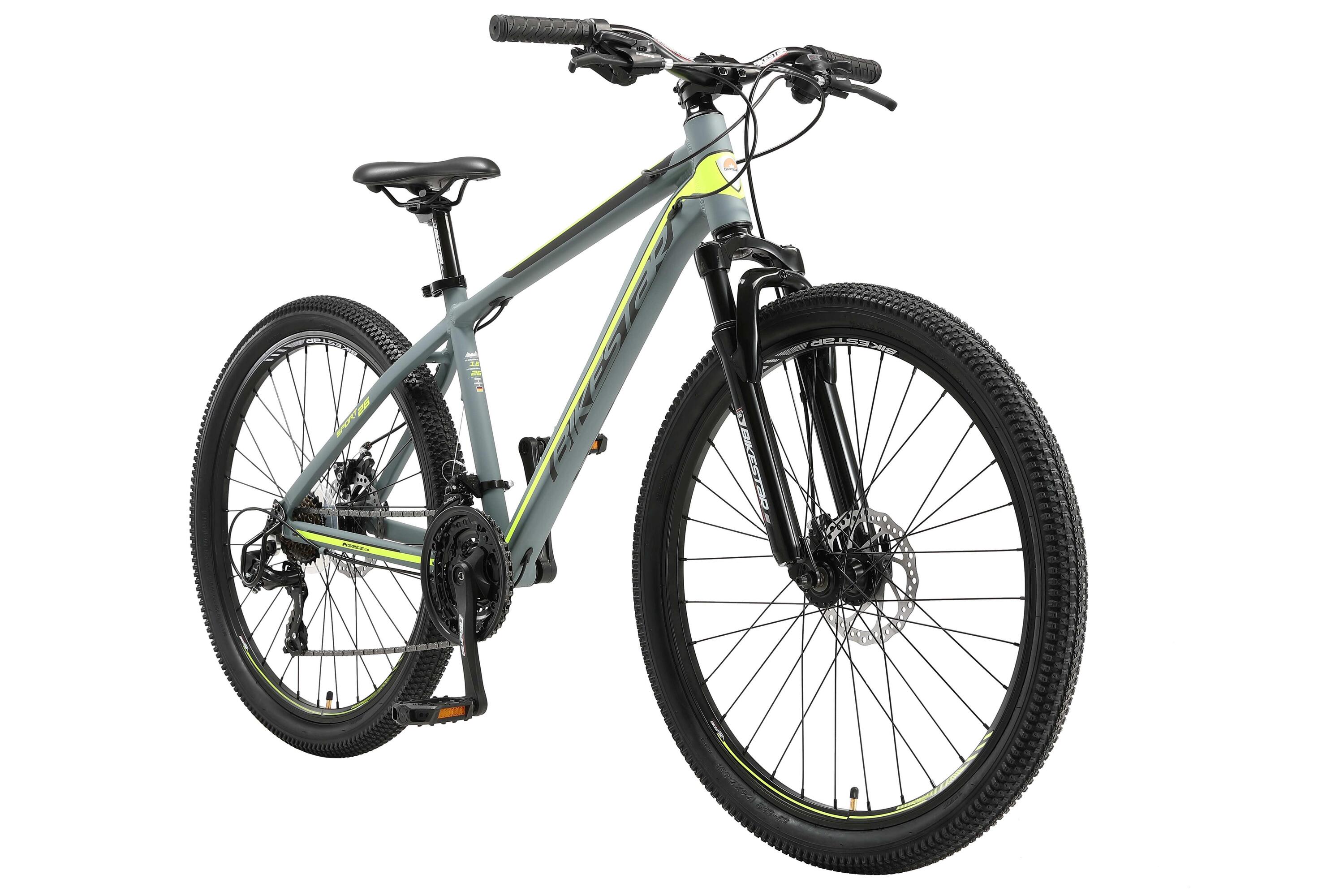 VTT 26" aluminium, semi-rigide, 21 vitesses, frein à disque 2/7