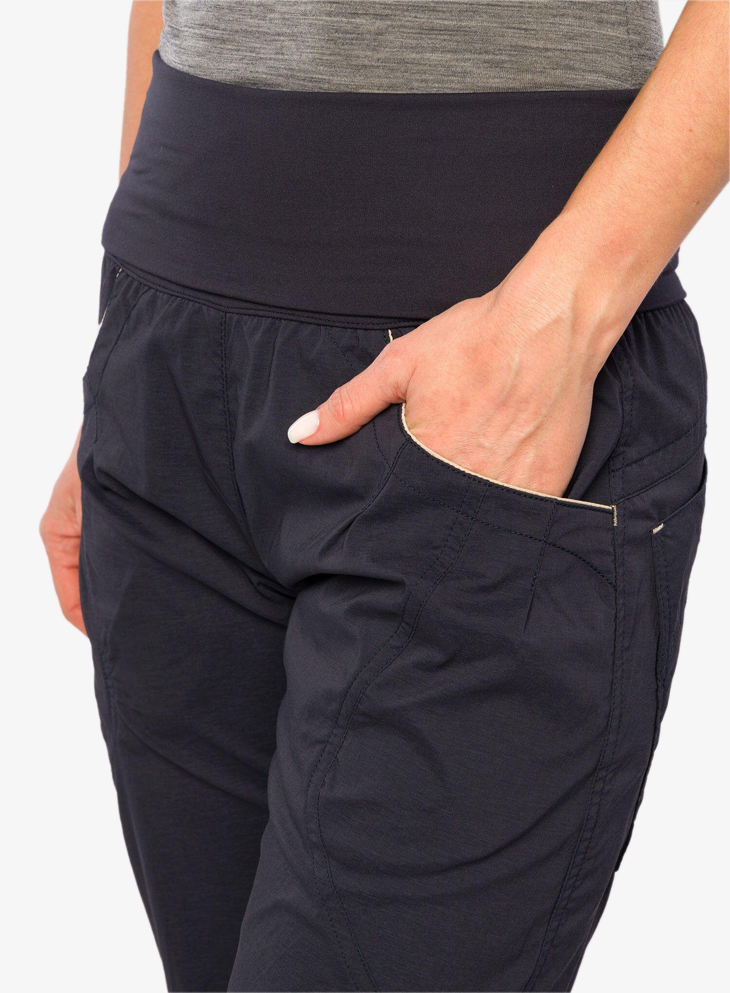 Shorts escalade femme Ocún Noya Eco court, tissu extensible 55% recyclé 5/7