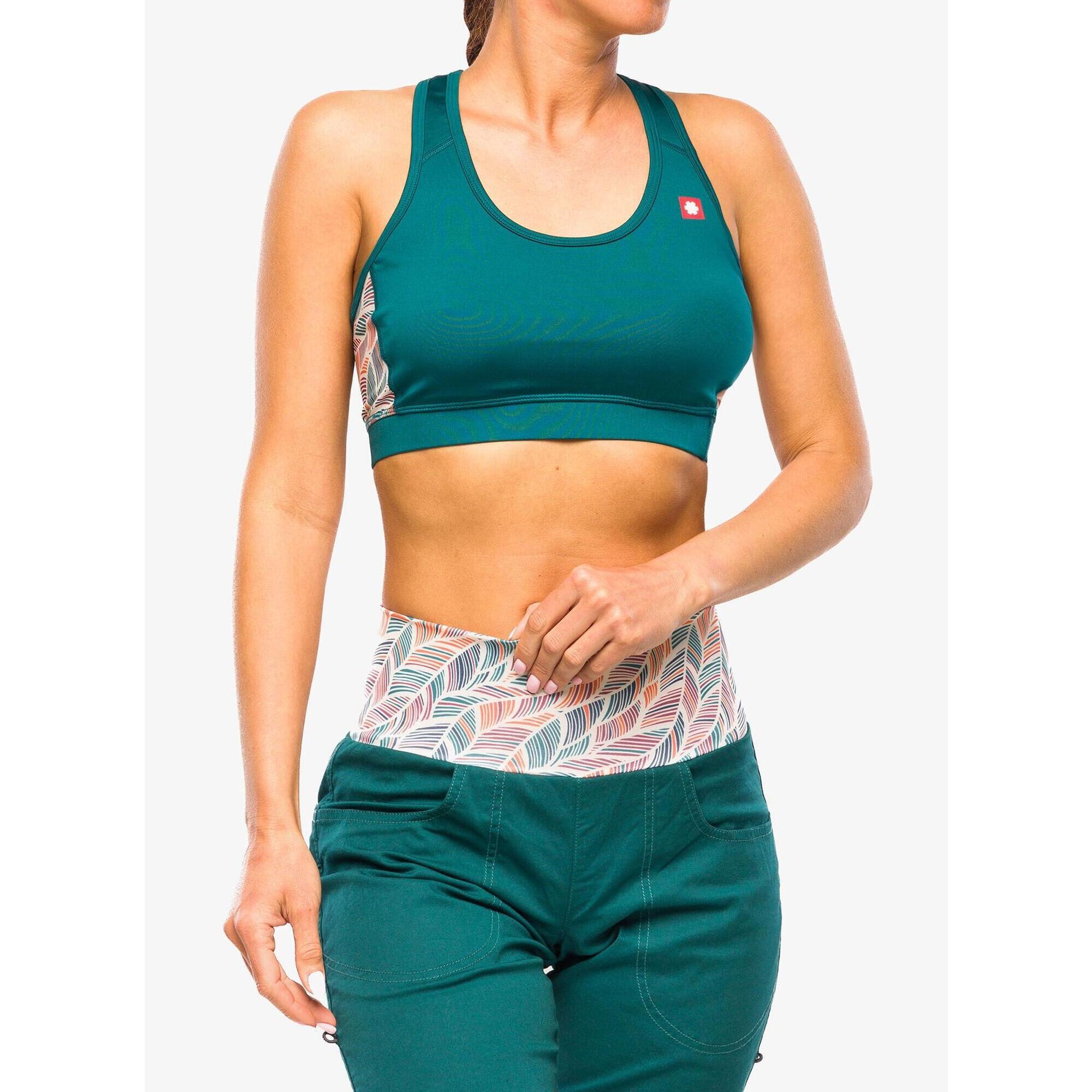 Ocun - Brassière Sportive Ocún Misty Bra Verte Respirante Avec Poches - Brassière - Vert - 36 Xs - Decathlon