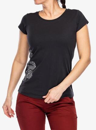 T-Shirt Damen OCUN Classic T 100% Baumwolle anthrazit Regular Fit 2-Wege-Stretch