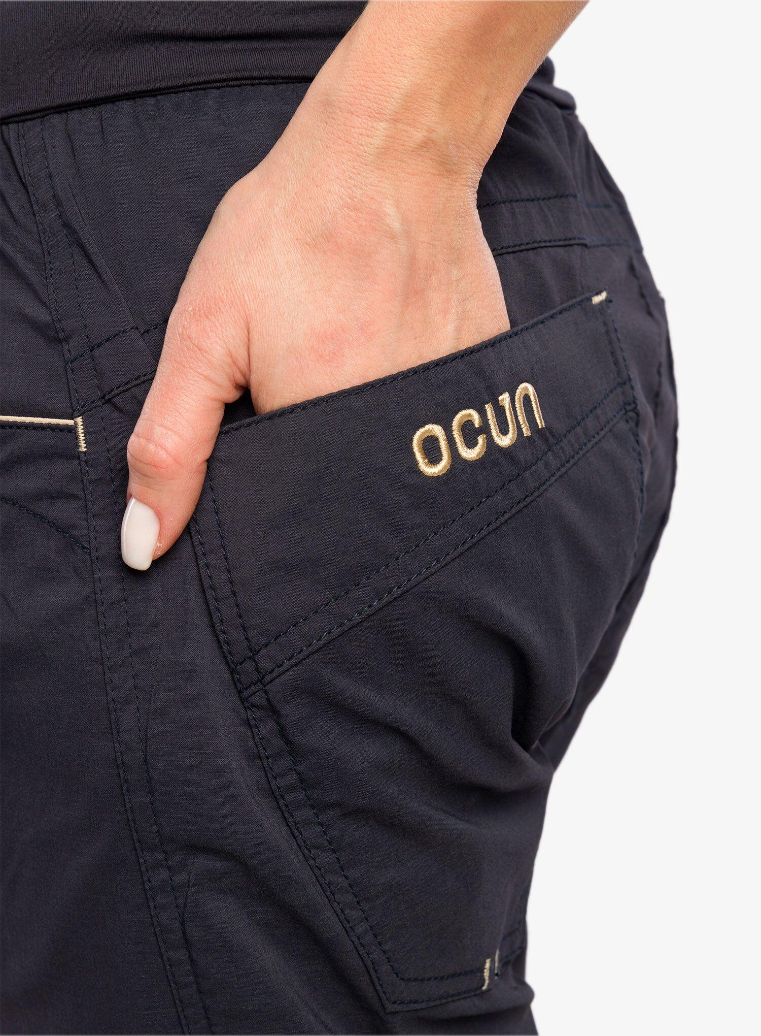 Pantaloncini arrampicata donna Ocun Noya ECO 3/4 elasticizzati traspiranti 6/7