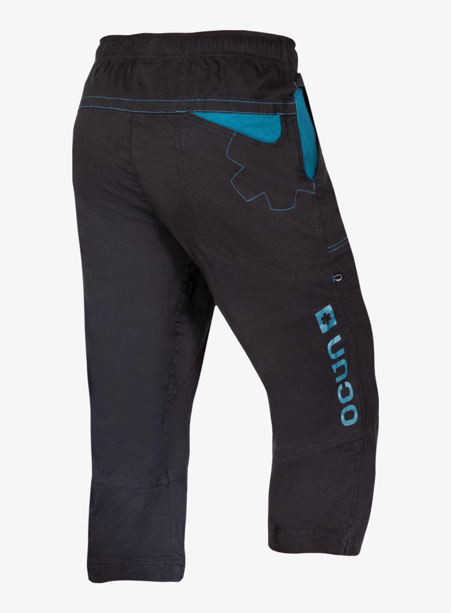 Pantalon 3/4 Ocún Jaws homme extensible taille élastique zones renforcées 2/3