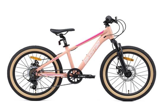 VTT 20" aluminium, vélo enfant 6 ans, semi-rigide, 21 vitesses, frein à disque