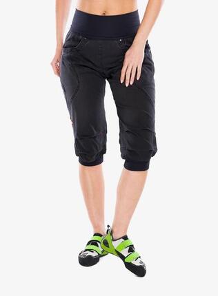 Short d'escalade Ocun Noya Organic Denim léger noir coton organique dual stretch