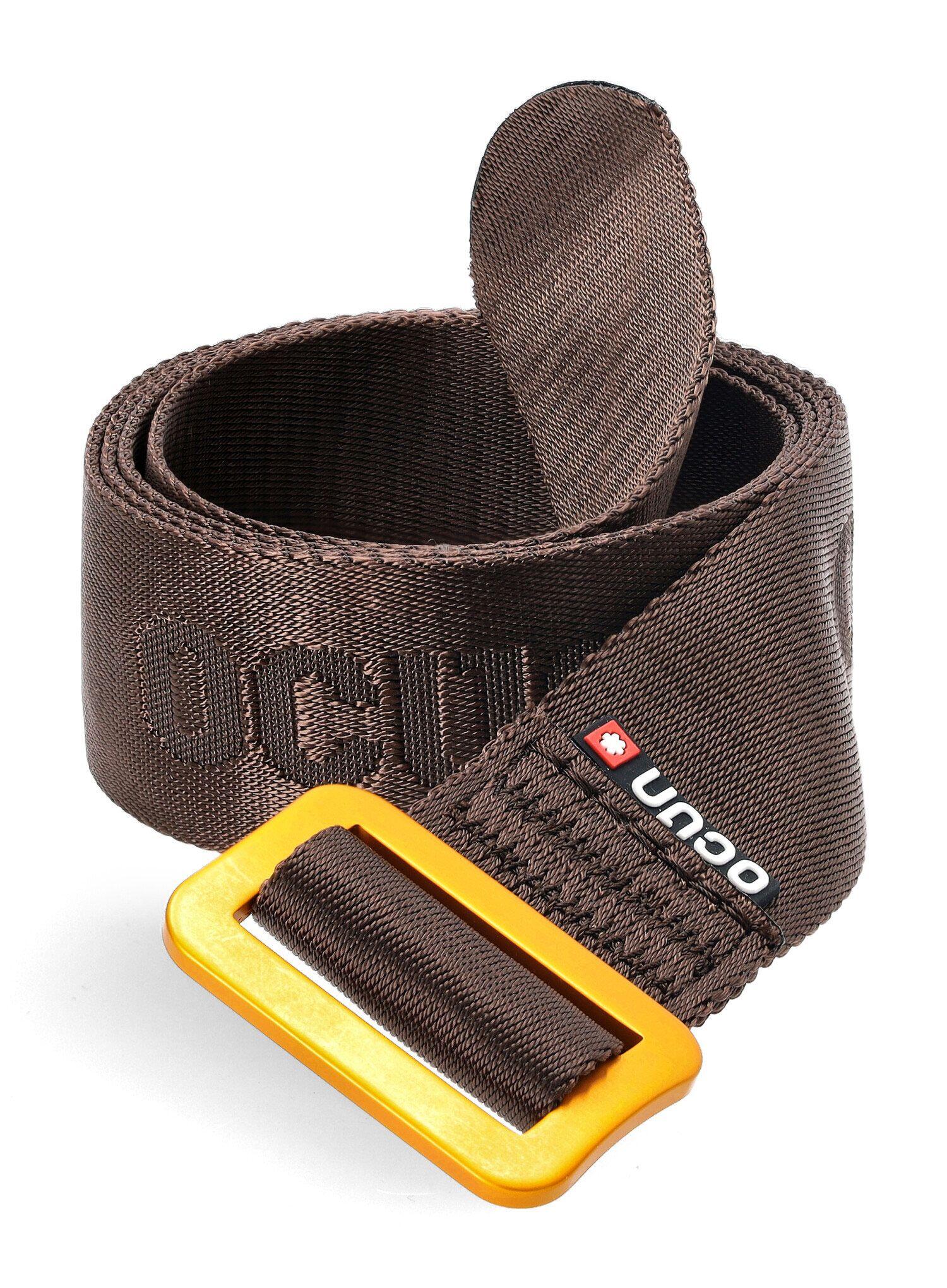Pasek do spodni Ocun Belt 44 mm - brown/gold 2/7