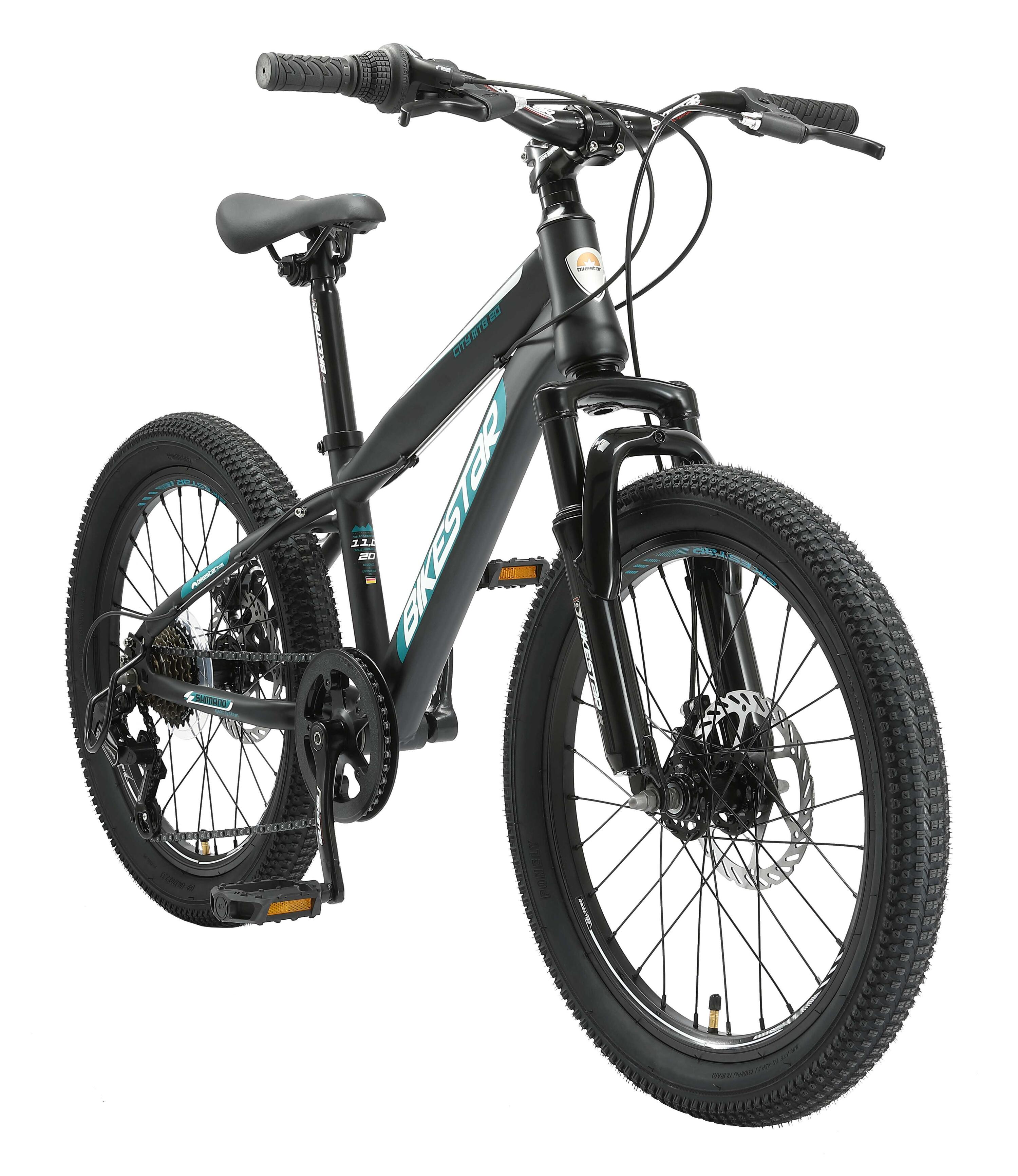MTB 20" Kinderrad 6 Jahre, hardtail, 7 Gang, Scheibenbremse 2/7