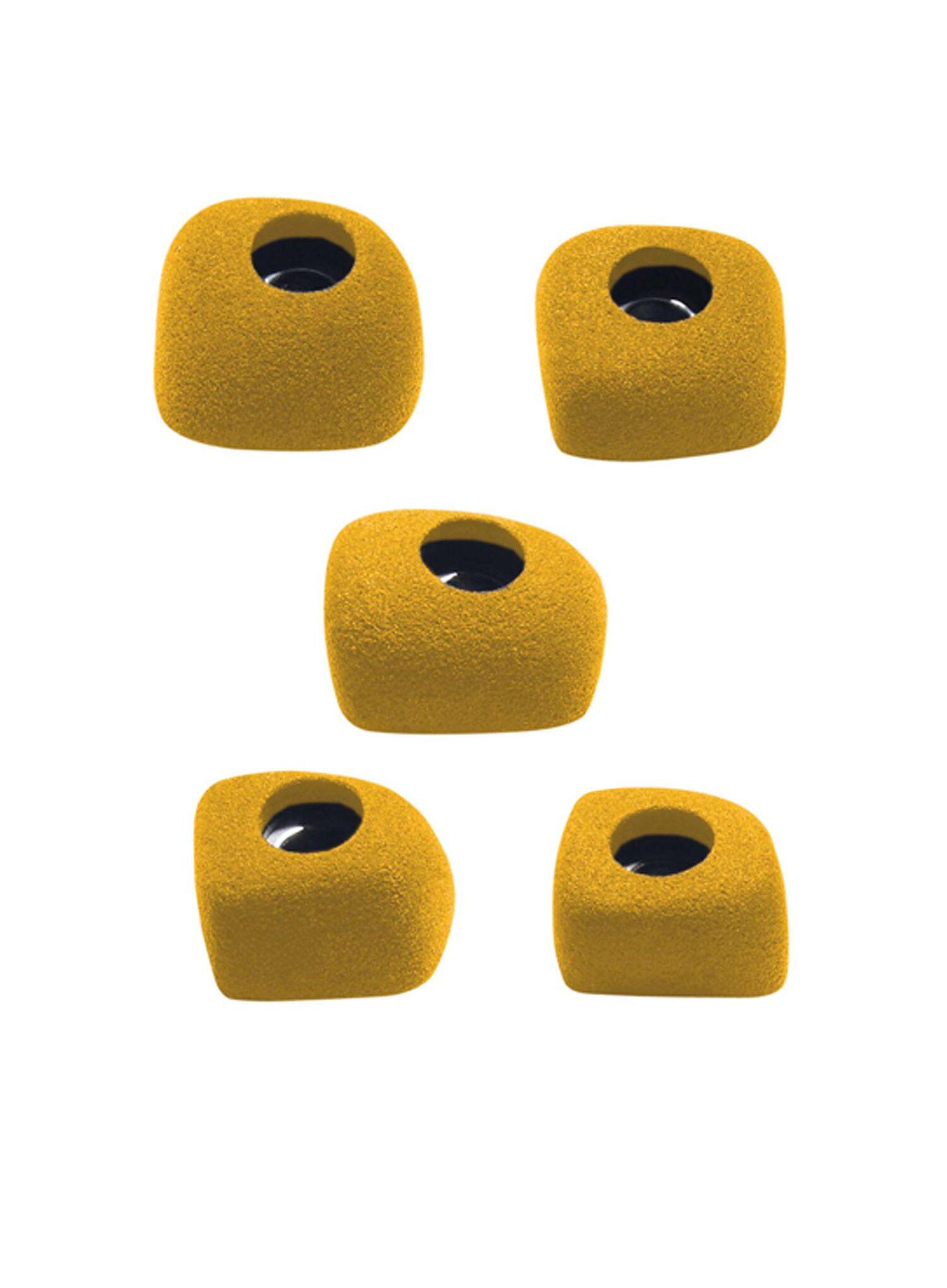 Chwyty wspinaczkowe Ocun Footholds Set 1 Bolt-on - yellow 3/5