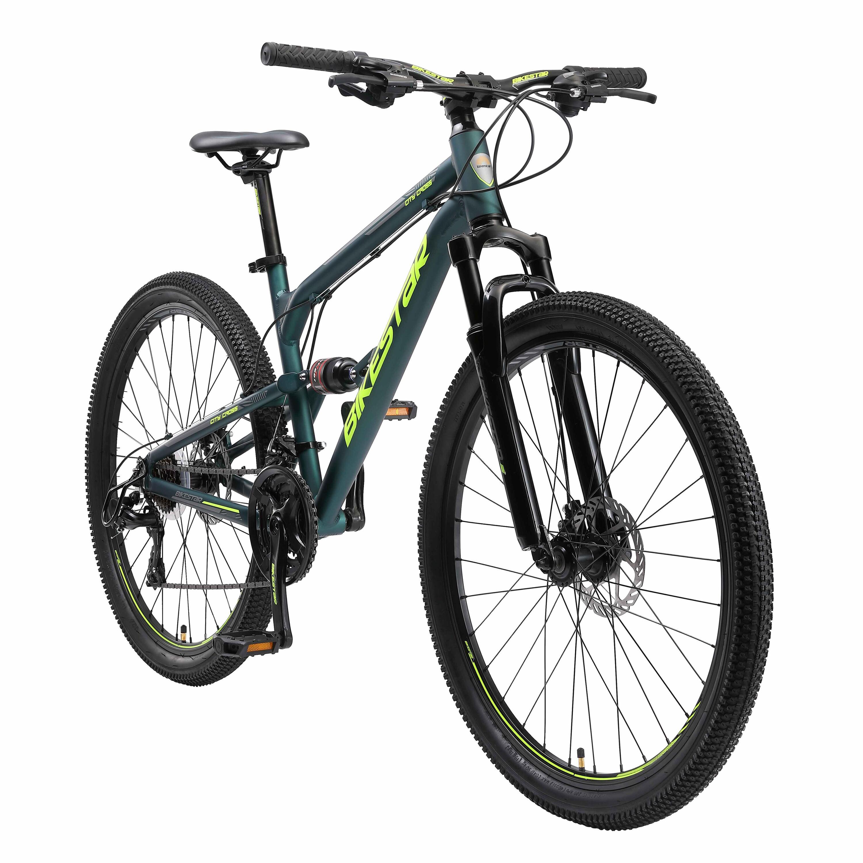 MTB 27.5" alluminio, full suspension, 21 velocità, freno a disco 2/5