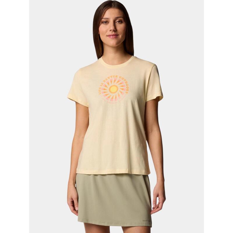 Tricou cu maneci scurte Ruby Springs Graphic Fitted Short Sleeve Shirt femei