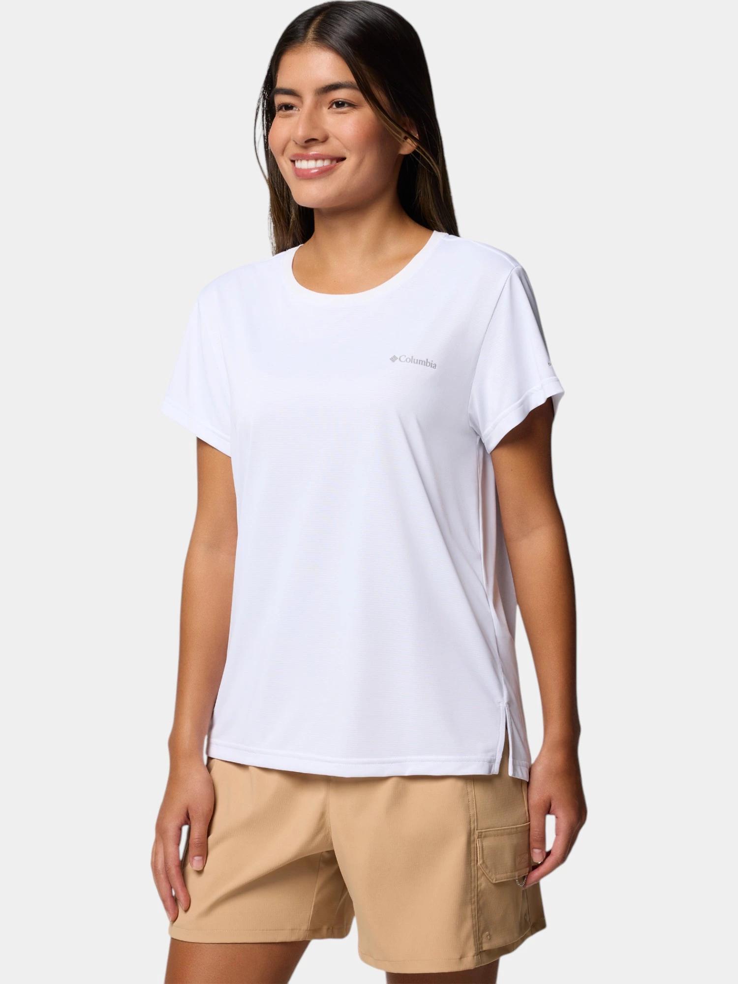 Koszulka techniczna damska Columbia BlueVista Hill Short Sleeve Crew 2/5