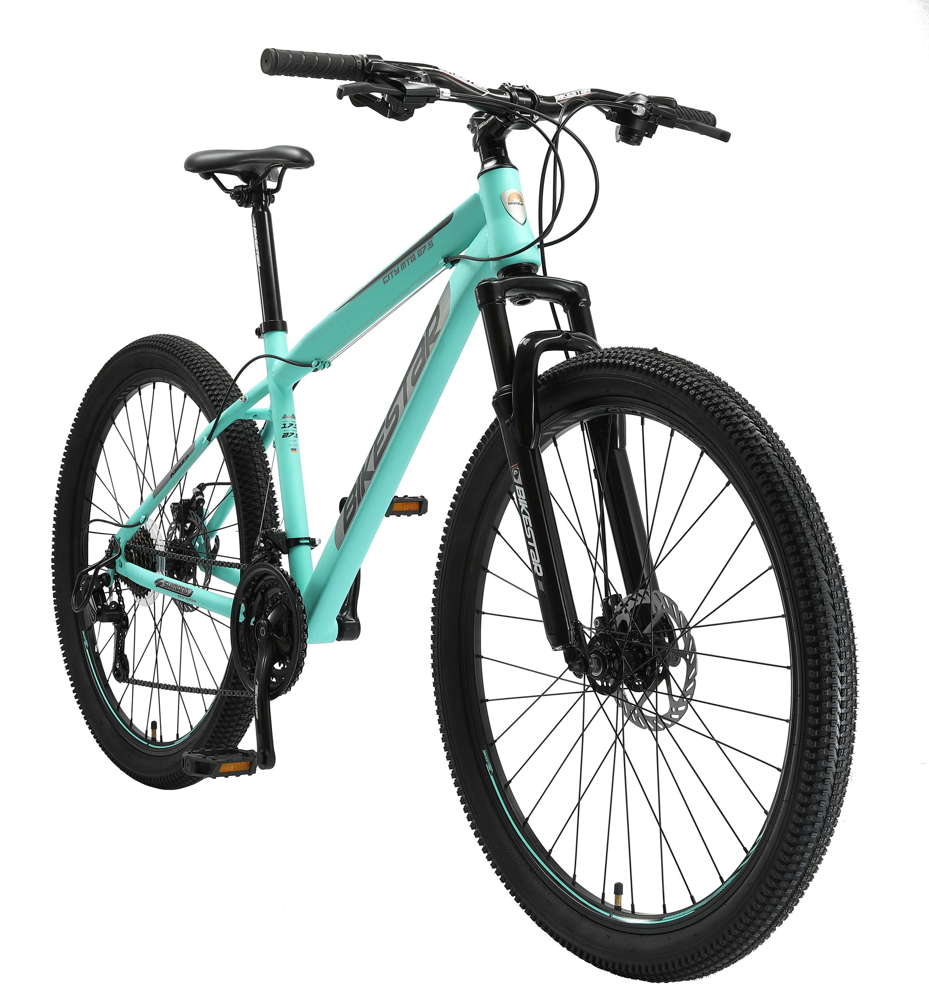 MTB fiets 27.5", hardtail, 21 versnellingen, schijfremmen 2/5
