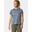 Tricou pentru sport, cu maneci scurte BlueVista Hill SS Crew - albastru femei