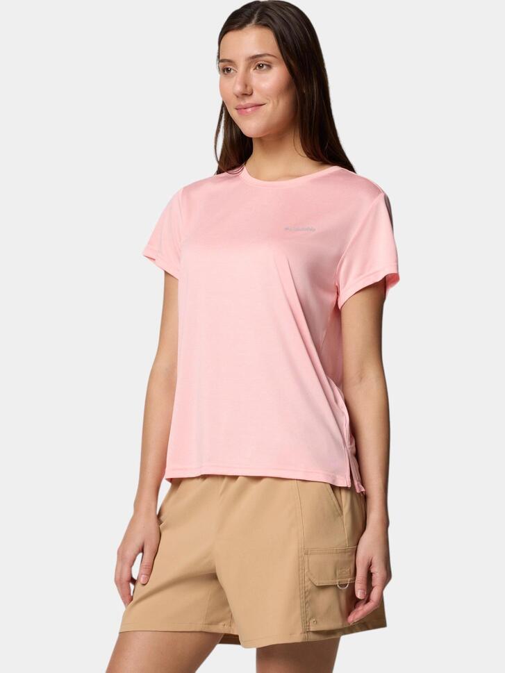 Koszulka techniczna damska Columbia BlueVista Hill Short Sleeve Crew