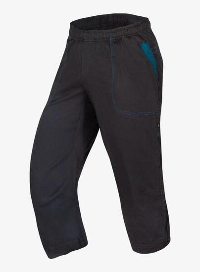 Pantalon escalade Ocún Jaws 3/4 homme coton/élasthanne taille élastique