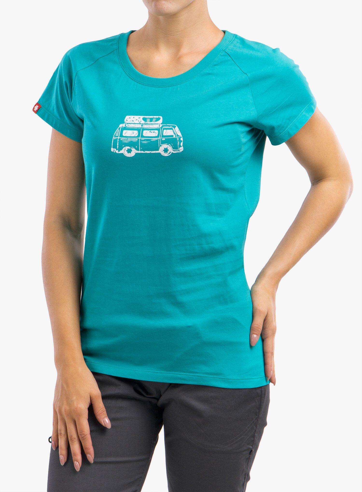 T-shirt femme Ocun Raglan T green 5/7