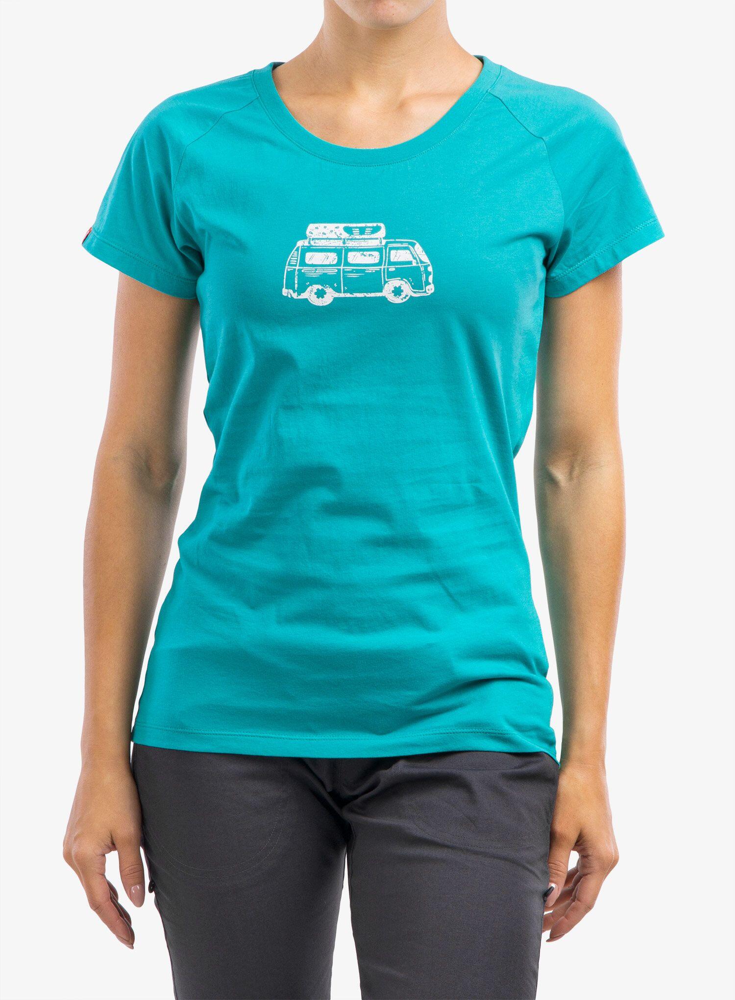 T-shirt femme Ocun Raglan T green 3/7