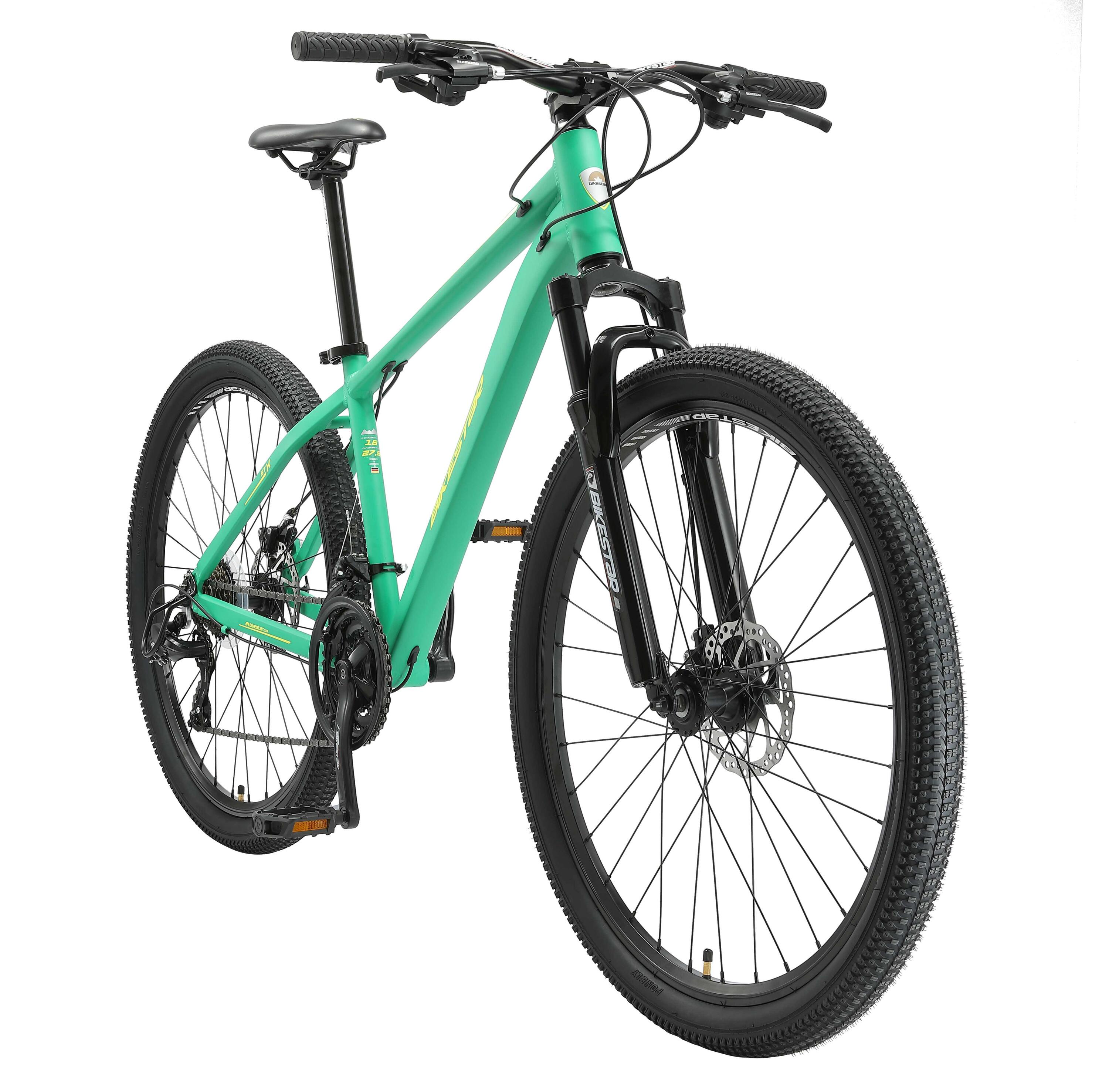 MTB fiets 27.5" aluminium, hardtail, 21 versnellingen, schijfremmen 2/5