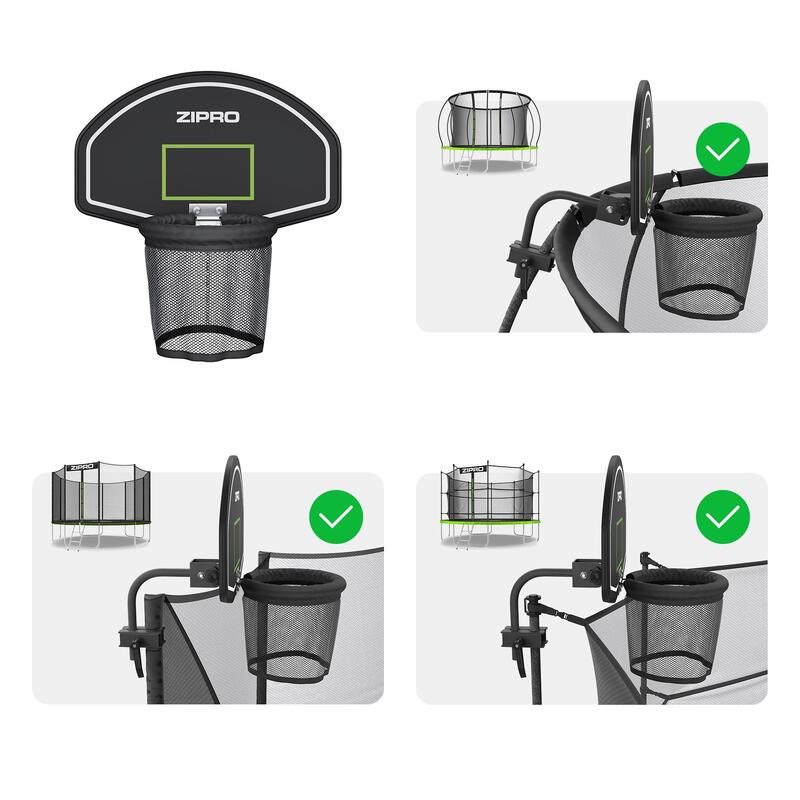 Basketbalová sada pro trampolínu Zipro – S míčem